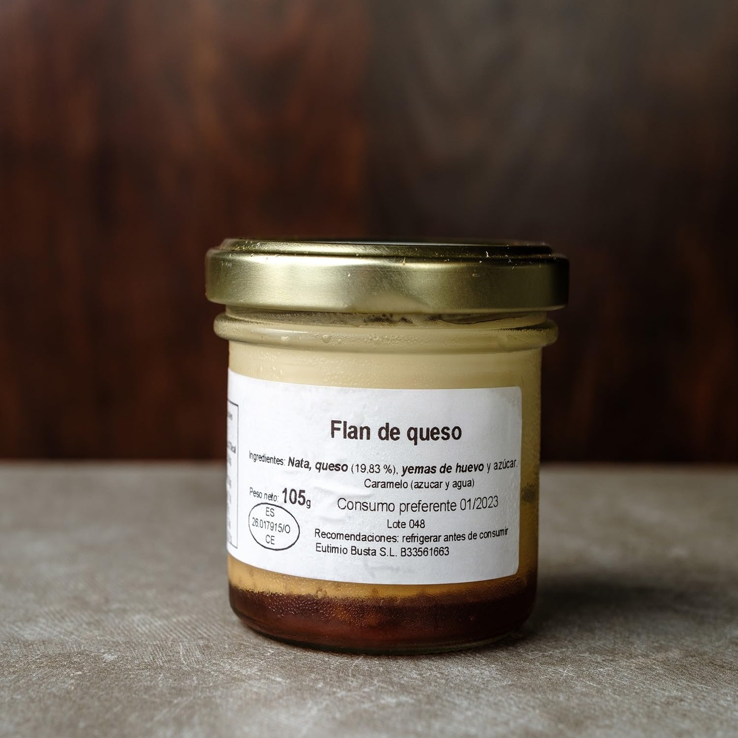 Flan de Queso