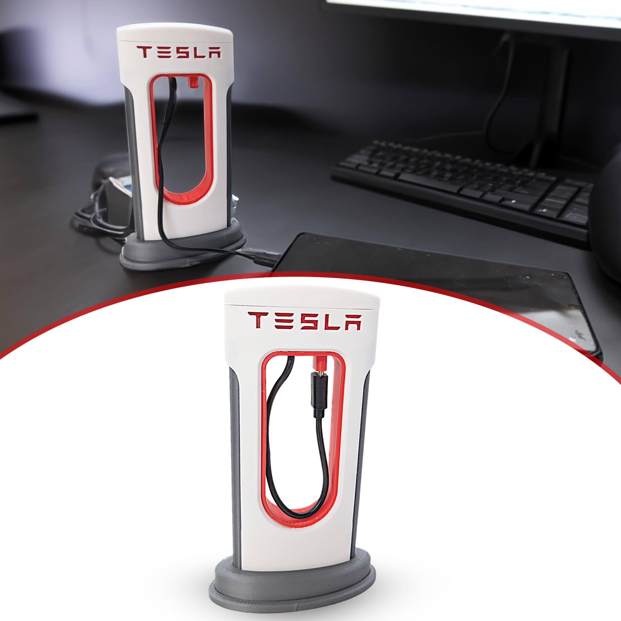 Amazon.com: Tesla Supercharger Replica Phone Charger – USB-C