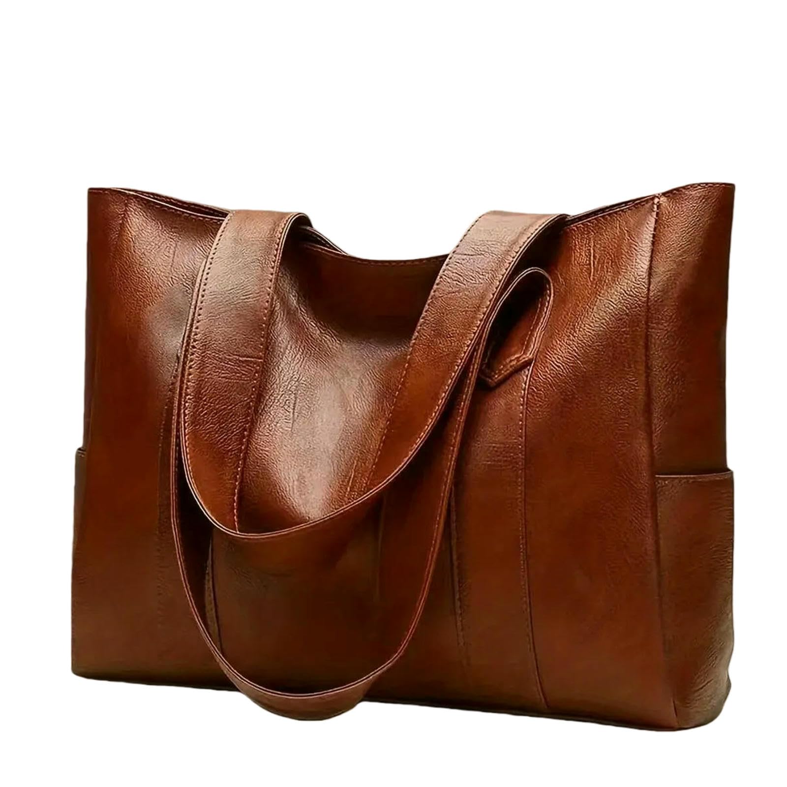 Borsa Donna A Spalla da Pendolare di Grande capacità-Coffee