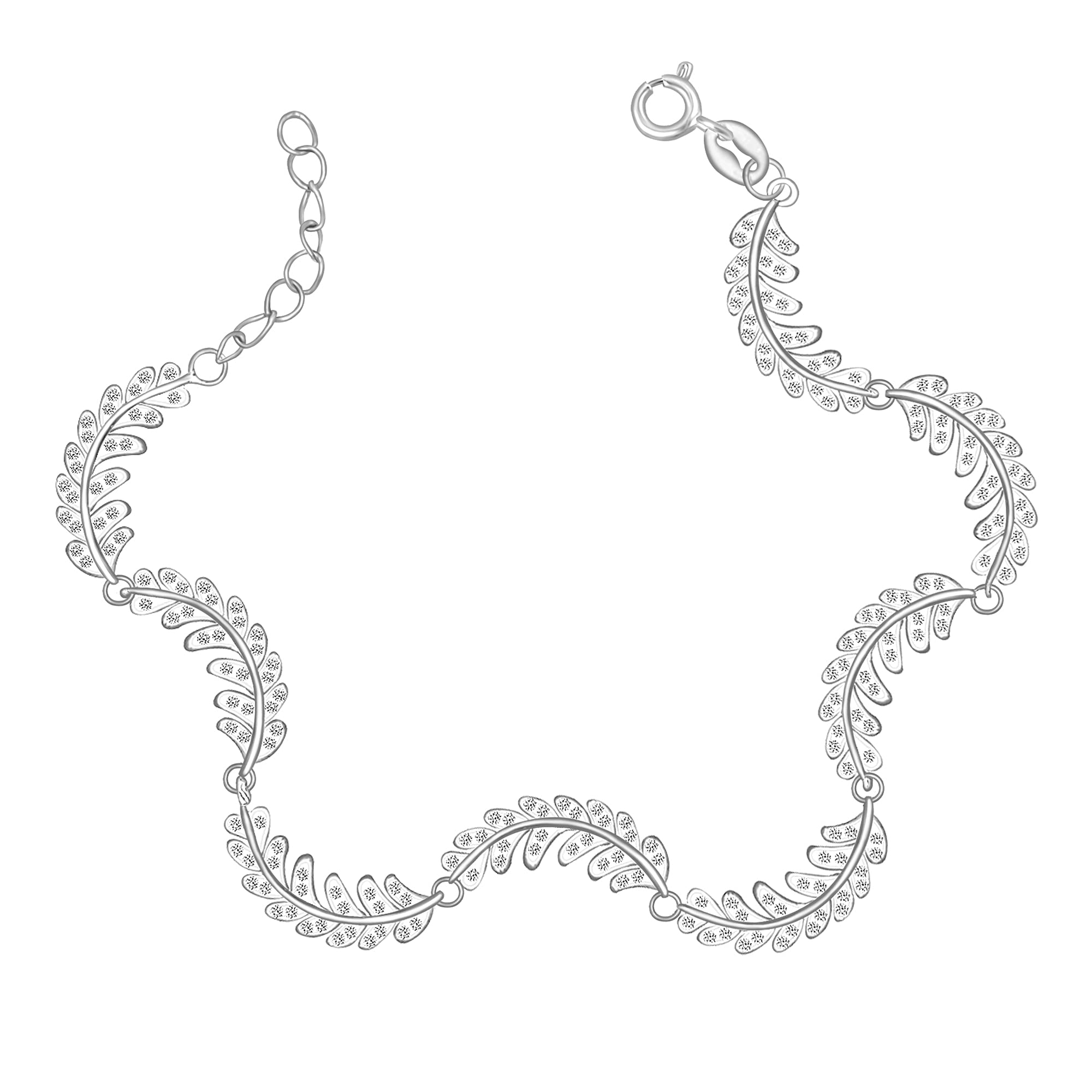 GIVA 925 Silver Woven Leaf Bracelet Gifts for Girlfriend, Gifts for Women & Girls| with Certificate of Authenticity and 925 Stamp | 6 Month Warranty* (B08Z3BFDN1) Amazon Price History, Amazon Price Tracker
