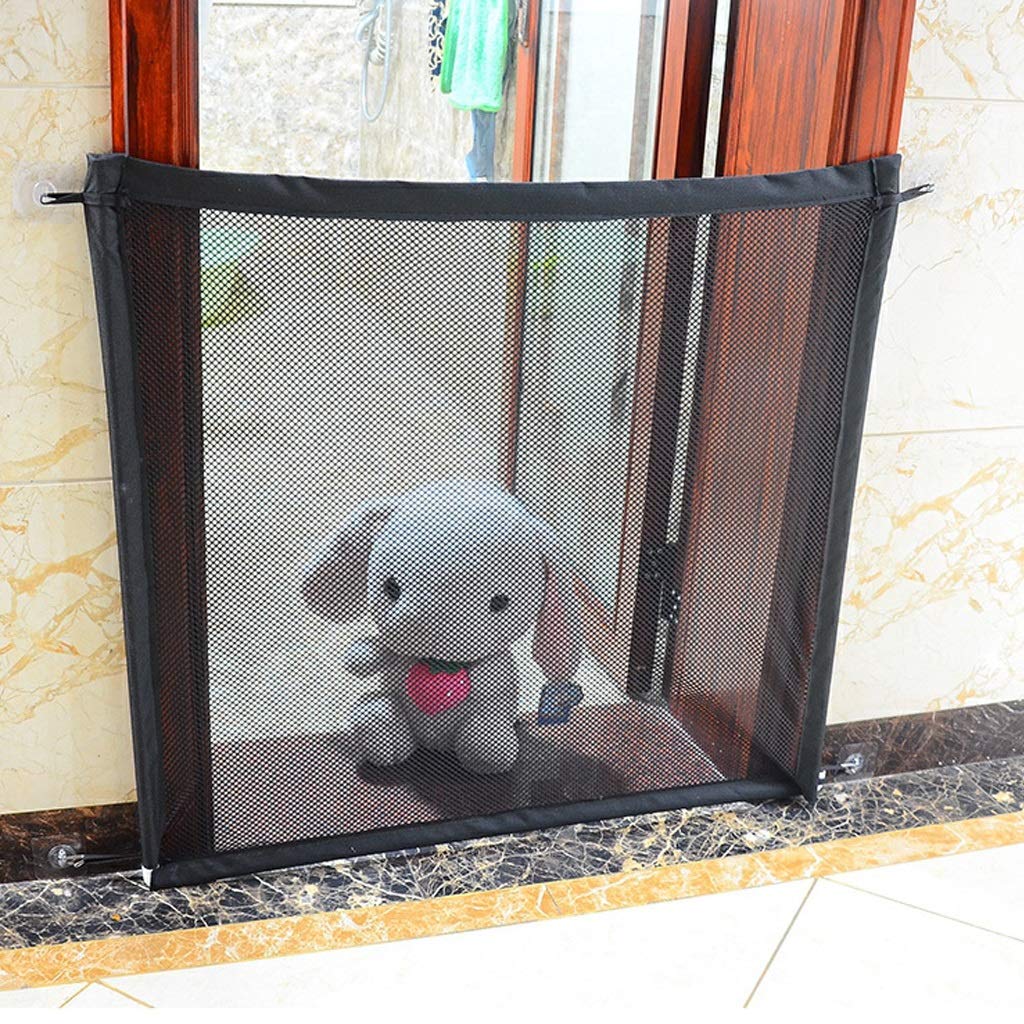 Pet Petpens Bramy Ochronne Chowany Brama Dla Zwierząt Domowych, Brama Przenośna Składane Bramy Bezpieczeństwa Dla Zwierząt Domowych Małe Dzieci/Bezpieczne Bezpieczne Schody/180Cm*75Cm