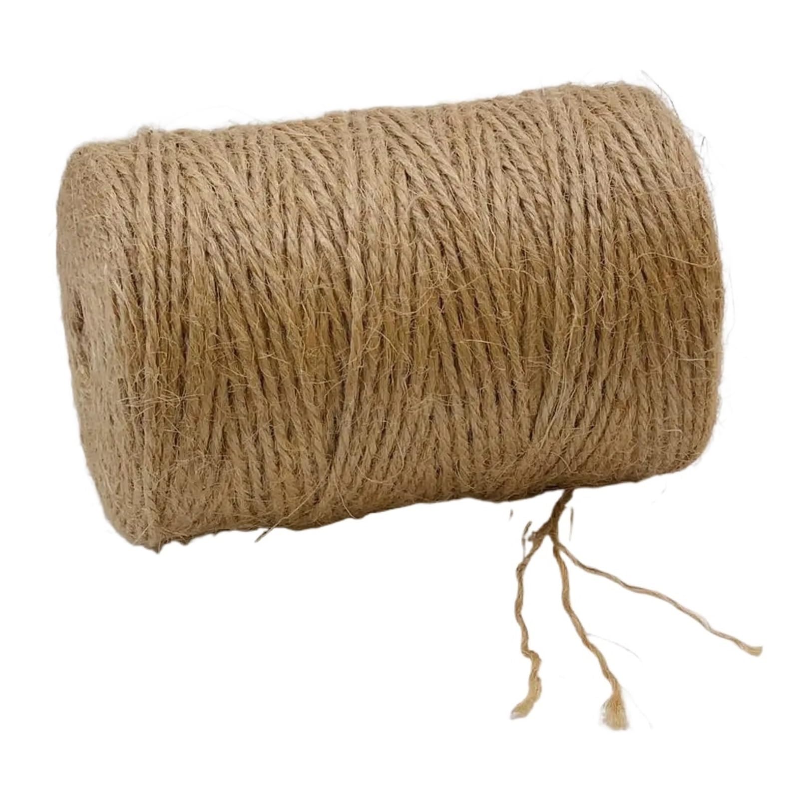 Corda Canapa Naturale Spago di iuta naturale, corda lunga 500 m, for artigianato, confezionamento, imballaggio, giardinaggio, lavorazione a maglia all'uncinetto, decorazione macramè