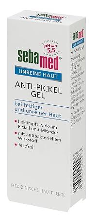 Sebamed Blemished skin anti-spot gel effectively combats pimples and blackheads and nourishes the skin at the same time