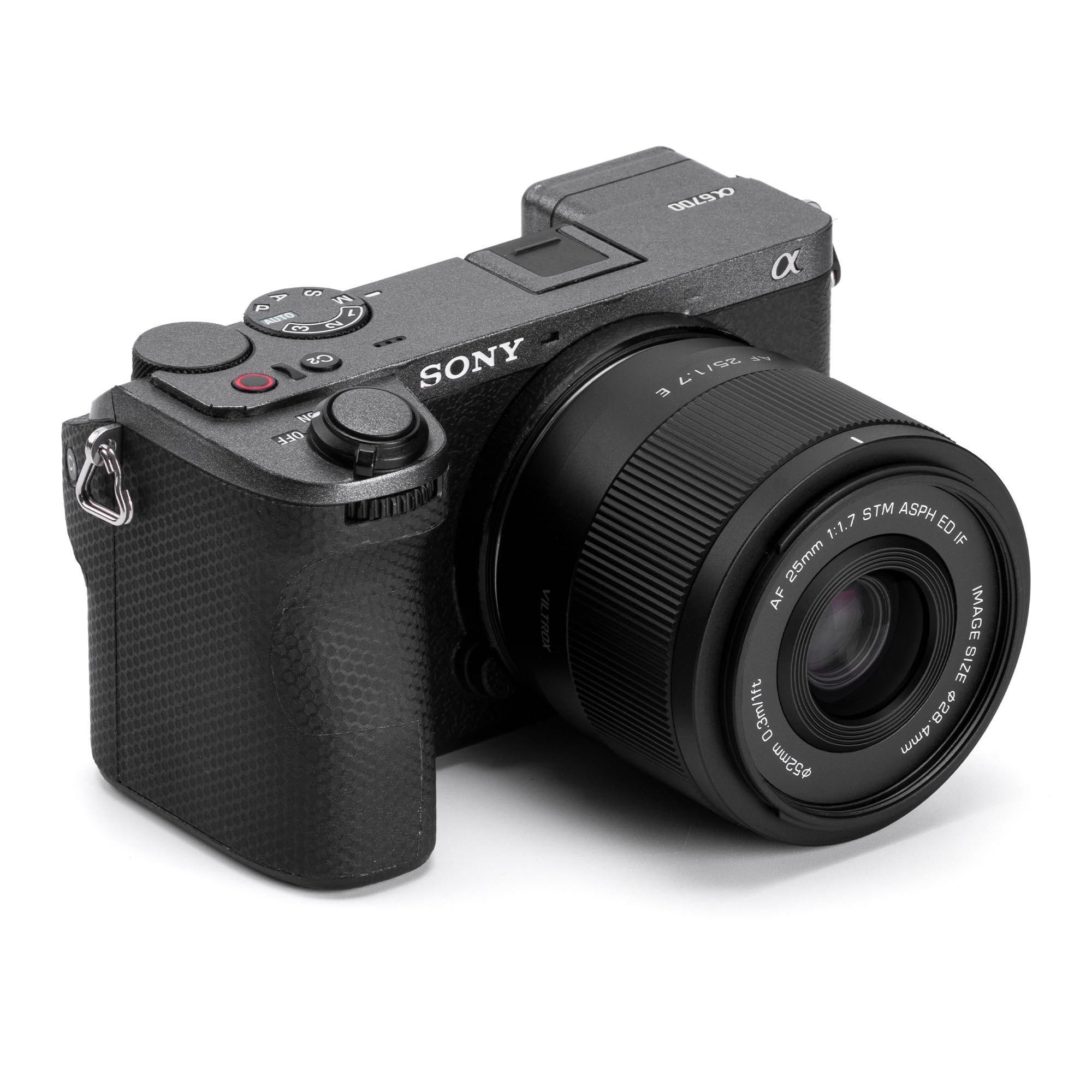 VILTROX Objectif 25 mm f/1.7 F1.7 avec mise au point automatique, grande ouverture, APS-C, objectif de poche Dispo FE, compatible avec les appareils photo Sony E-Mount A6400 A6500 A6600 A6700 ZV-E10