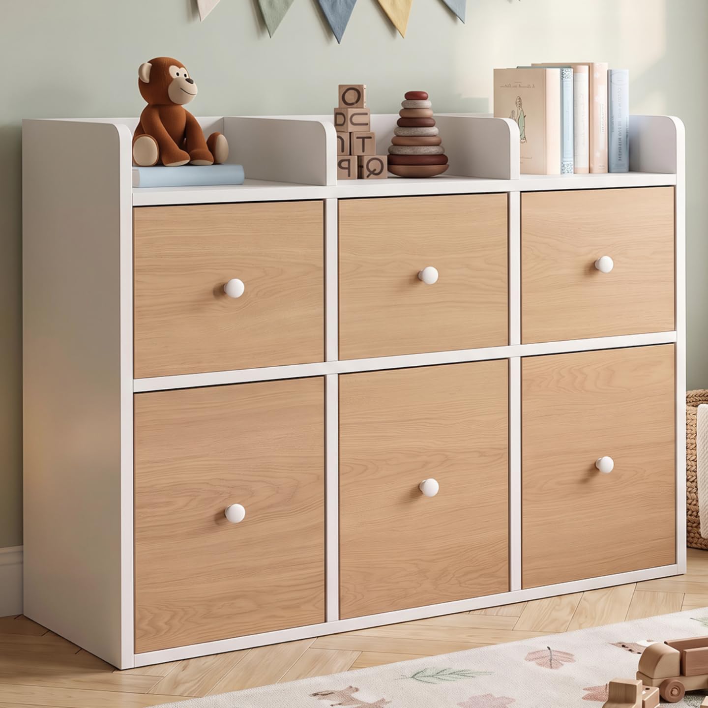 IDMarket - Meuble de Rangement Enfant Pablo