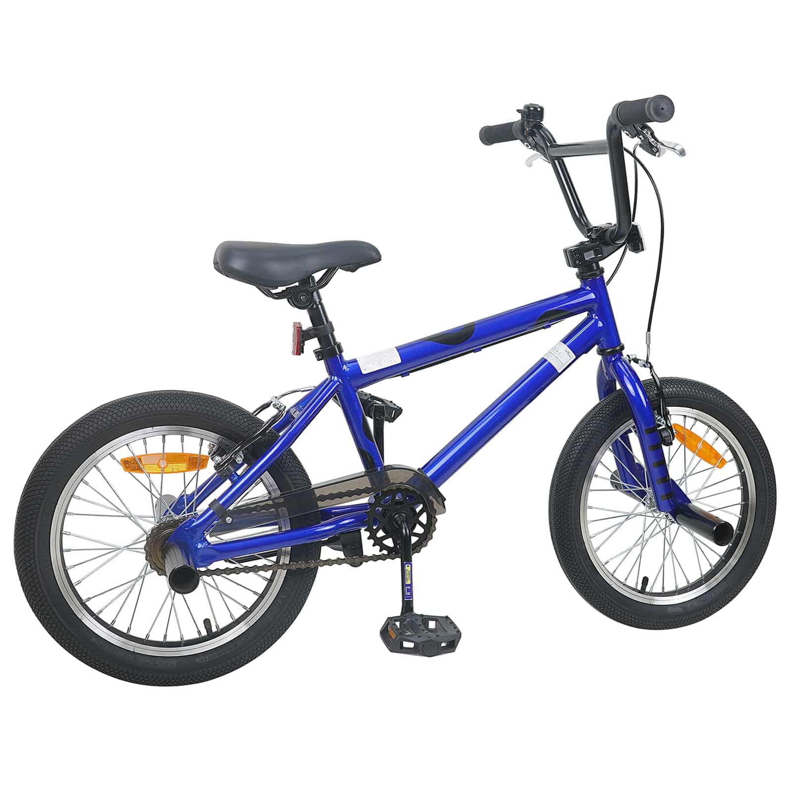 BMX rower dziecięcy 16 cali, rower dla dzieci 5-8 lat, ciemny