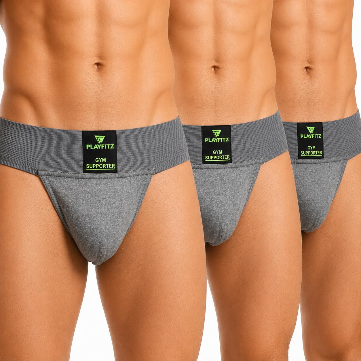 playfitz Tokyo Gym Supporter for Men | Athletic Sports Underwear for Cricket, Running, Training & Workout | Breathable Cotton Performance Innerwear | Quick Dry & Moisture Wicking-picture-55