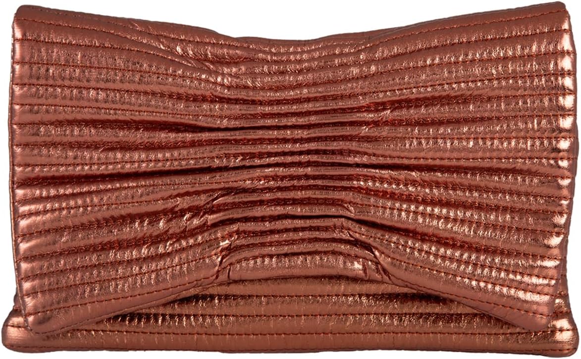 JNB Faux Leather Envelope Clutch Purse