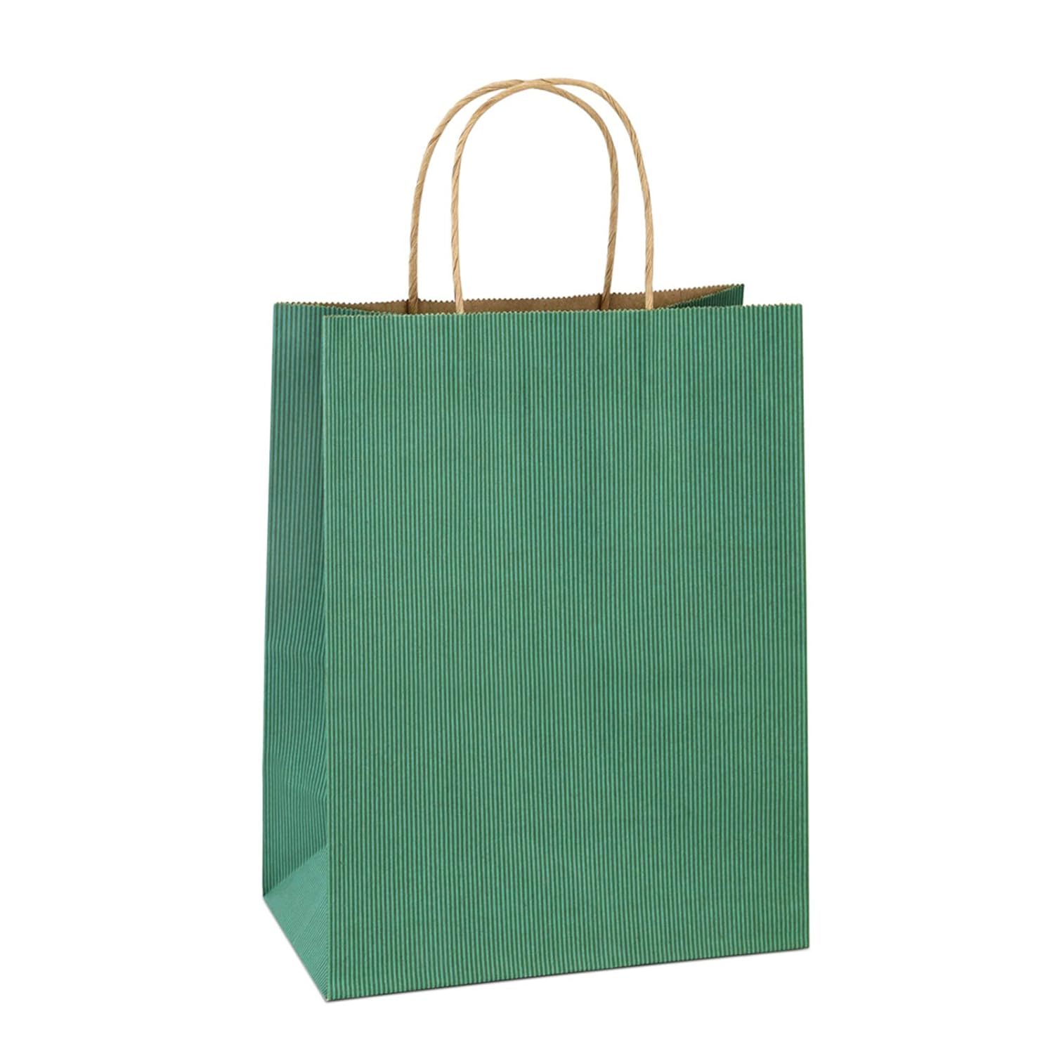 Shopping Bags 8x4.25x10.5 Inches 100Pcs BagDream Gift Bags Kraft Bags