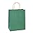 BagDream 25Pcs Gift Bags 8x4.25x10.5 Kraft Paper for Gifts, Shopping Retail Merchandise Grocery Sacks, Green Stripes Paper Bags with Handles Bulk Medium