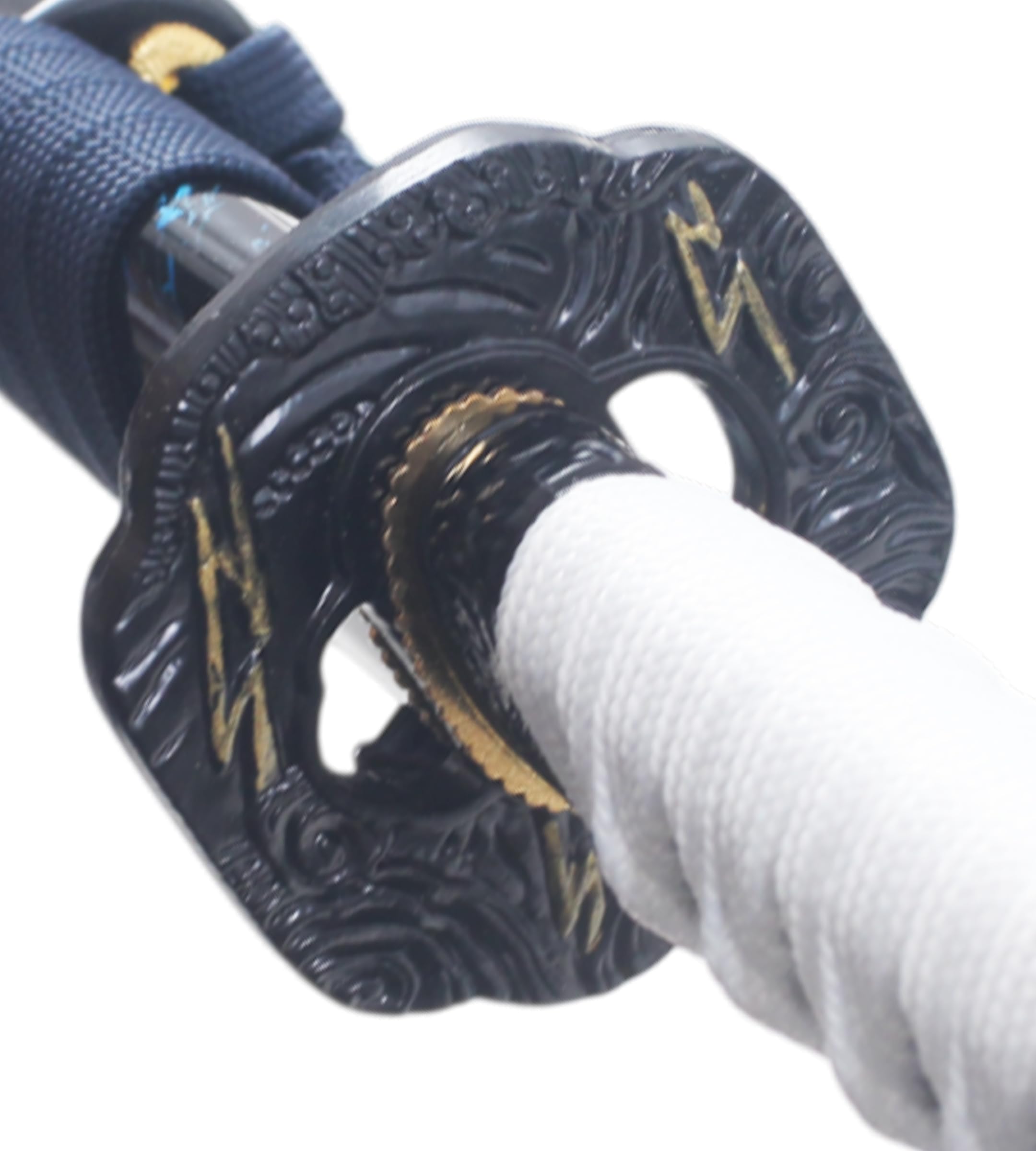Ghost of Tsushima Katana en Bois Sabre Jin Sakai Epee Replique Cosplay Deluxe Edition + Presentoir en Bois Inclus