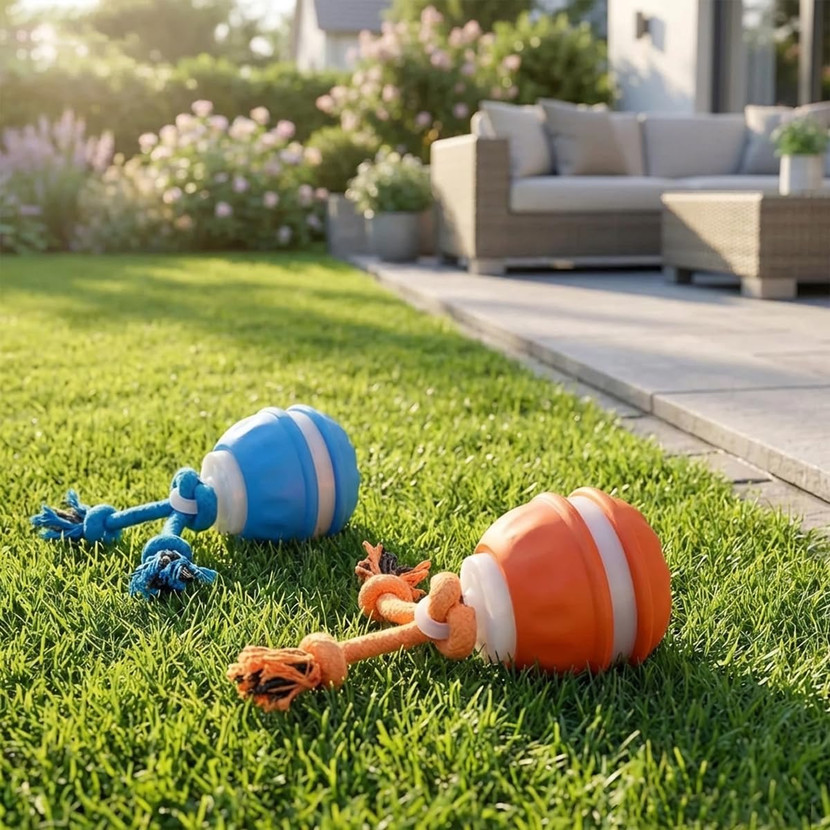 Zealburst Interactive Dog Toy Ball, 2026 Upgraded Motion Activated Rolling Ball with Squeaky Sounds, 360° Smart Automatic Moving Toy for Bored Cats & Dogs, Indoor & Outdoor Pet Exercise Toy (Blue) - Image 3