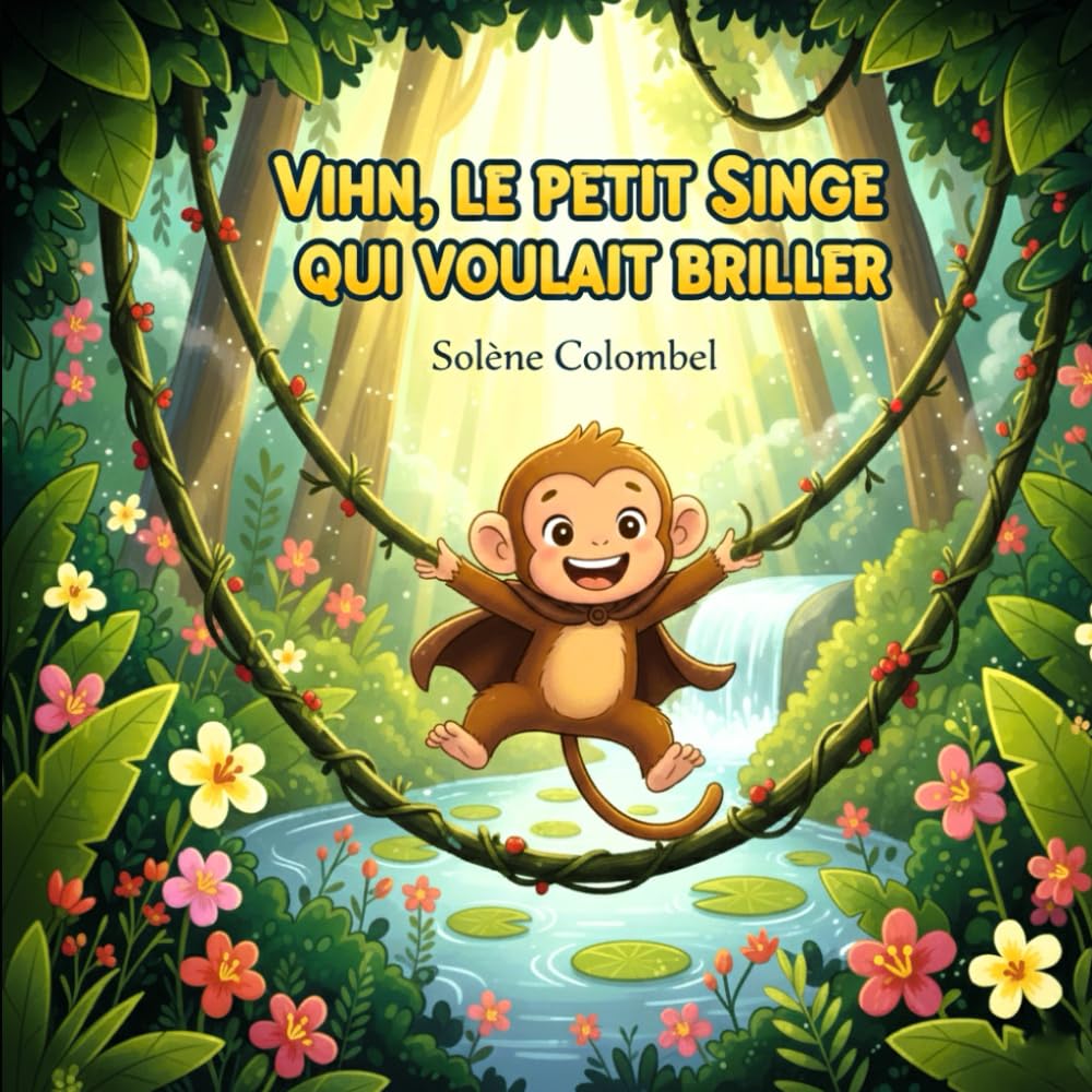 Vihn, le petit singe qui voulait briller: Tome 8 de la Série Les Clés d'un Coeur Léger