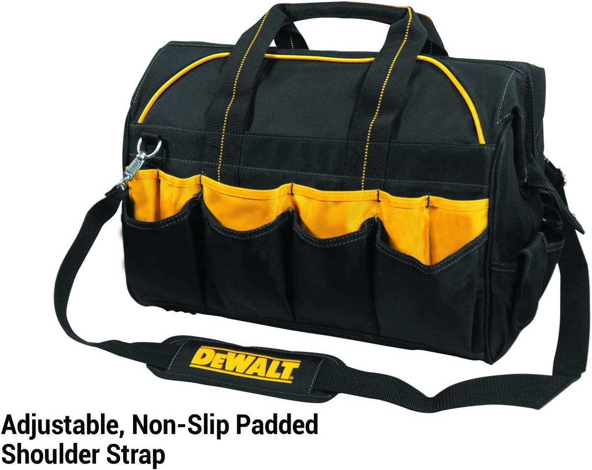 Bеѕt Cуbеr Mоndау 🔥 DEWALT DG5553 Tool Bag, 18 in. 28 Pocket, Multicolor, ‎Pack of 1