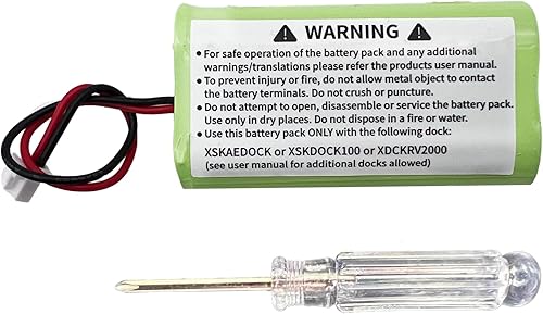 Miniatura 2 de Batería de repuesto para Shark RVBAT850 RVBAT850A Ion R75 R85 RV850 S87 AV752 AV751 RV761 RV851WV RV871 RV1000S RV101AE 3000MAH