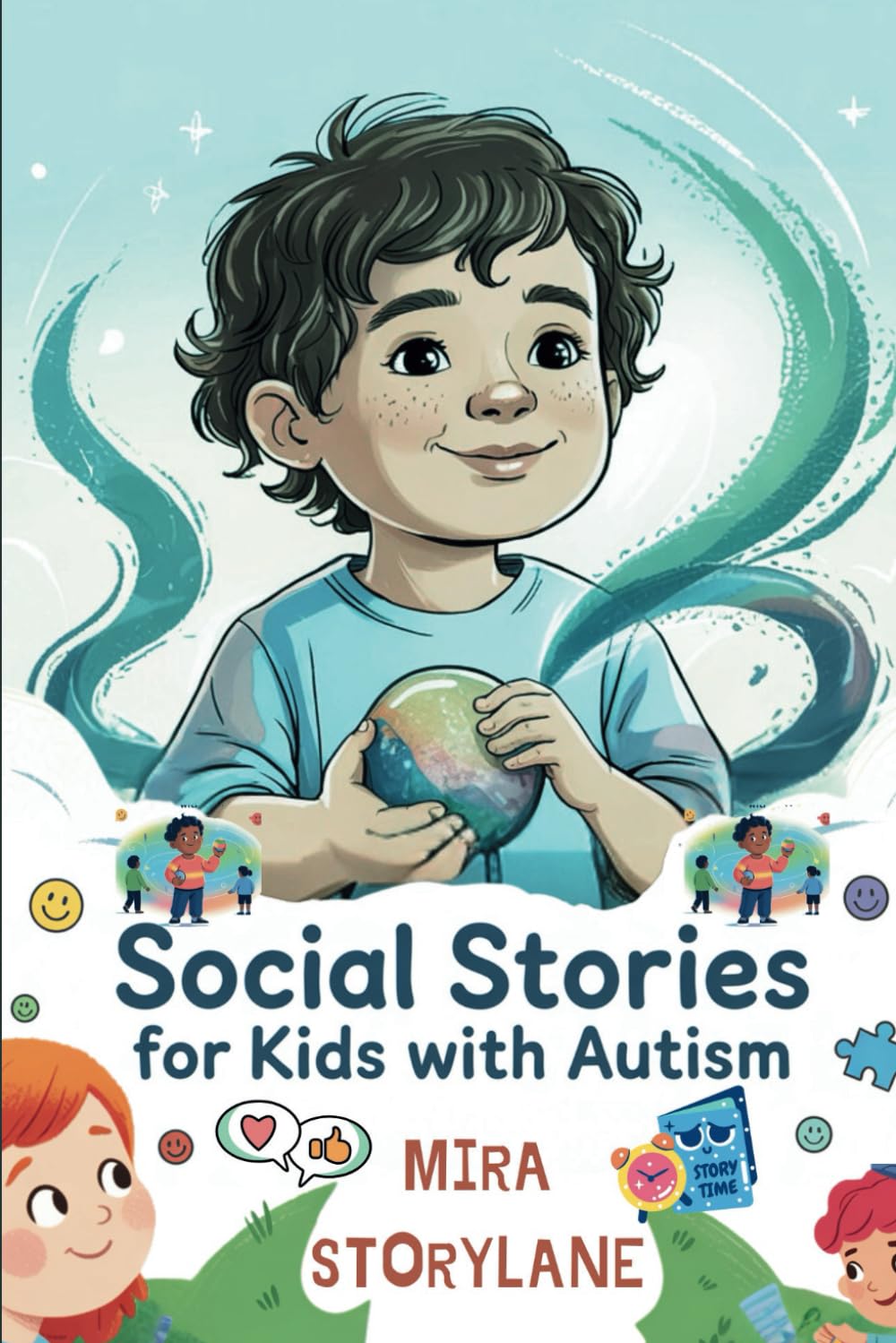 Social Stories for Kids with Autism: Empowering Children to Navigate Emotions, Sensory Overload, and Social Situation
