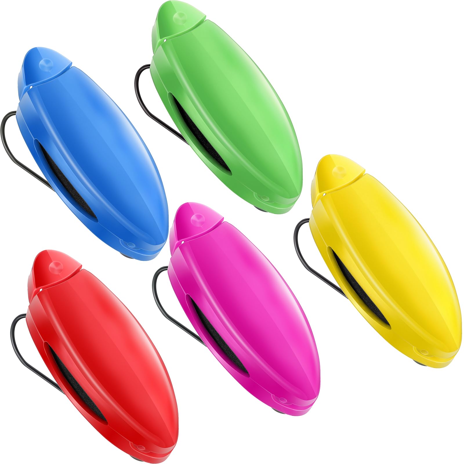 Frienda 5 Pcs Sunglasses Holder for Car Sun Visor Clip,Bright Color | Visor Clips for Eyeglasses, Securely Holds Glasses, Ticket Card Holder, Metal Shell Spring Clip, For Women Men Drivers