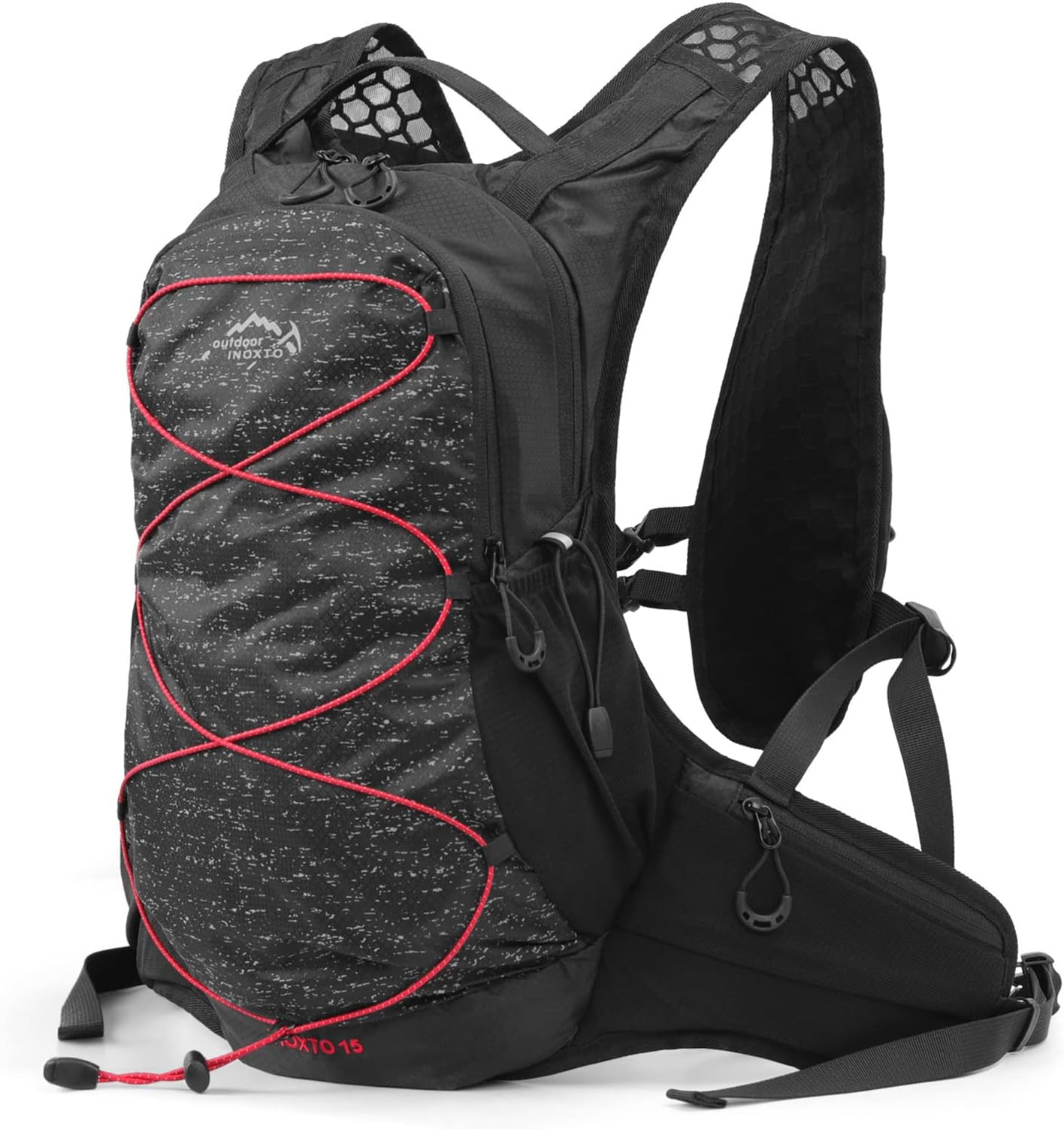 Amazon.co.jp DONTZ アウトドアバッグ, 15Lアウトドアランニングバックパック自転車バックパックスポーツベスト超軽量