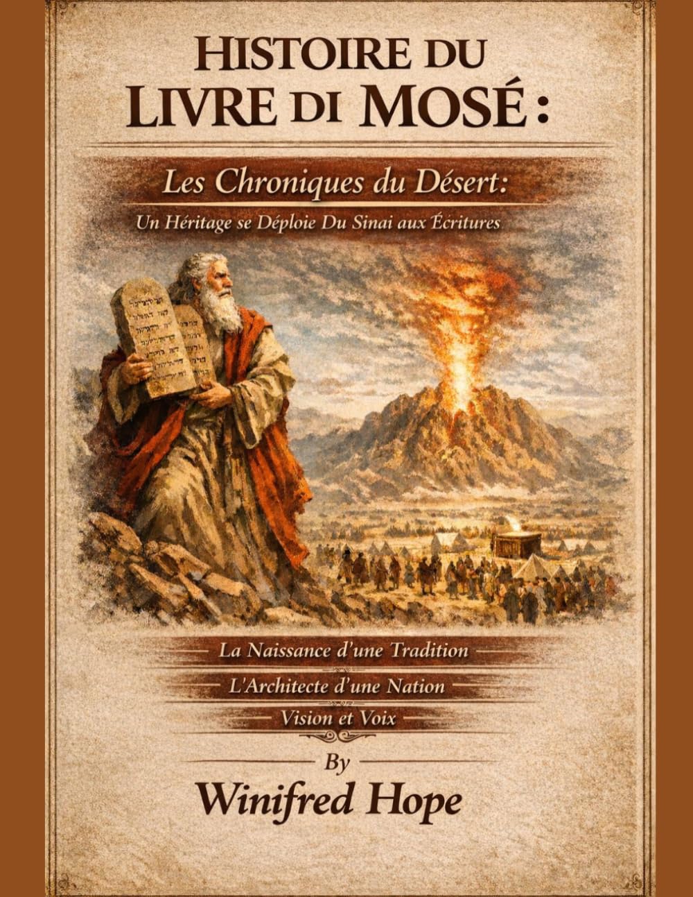 HISTOIRE DU LIVRE DE MOÏSE :: Les Chroniques du Désert : Un Héritage se Déploie Du Sinaï aux Écritures La Naissance d’une Tradition L’Architecte d’une Nation Vision et Voix