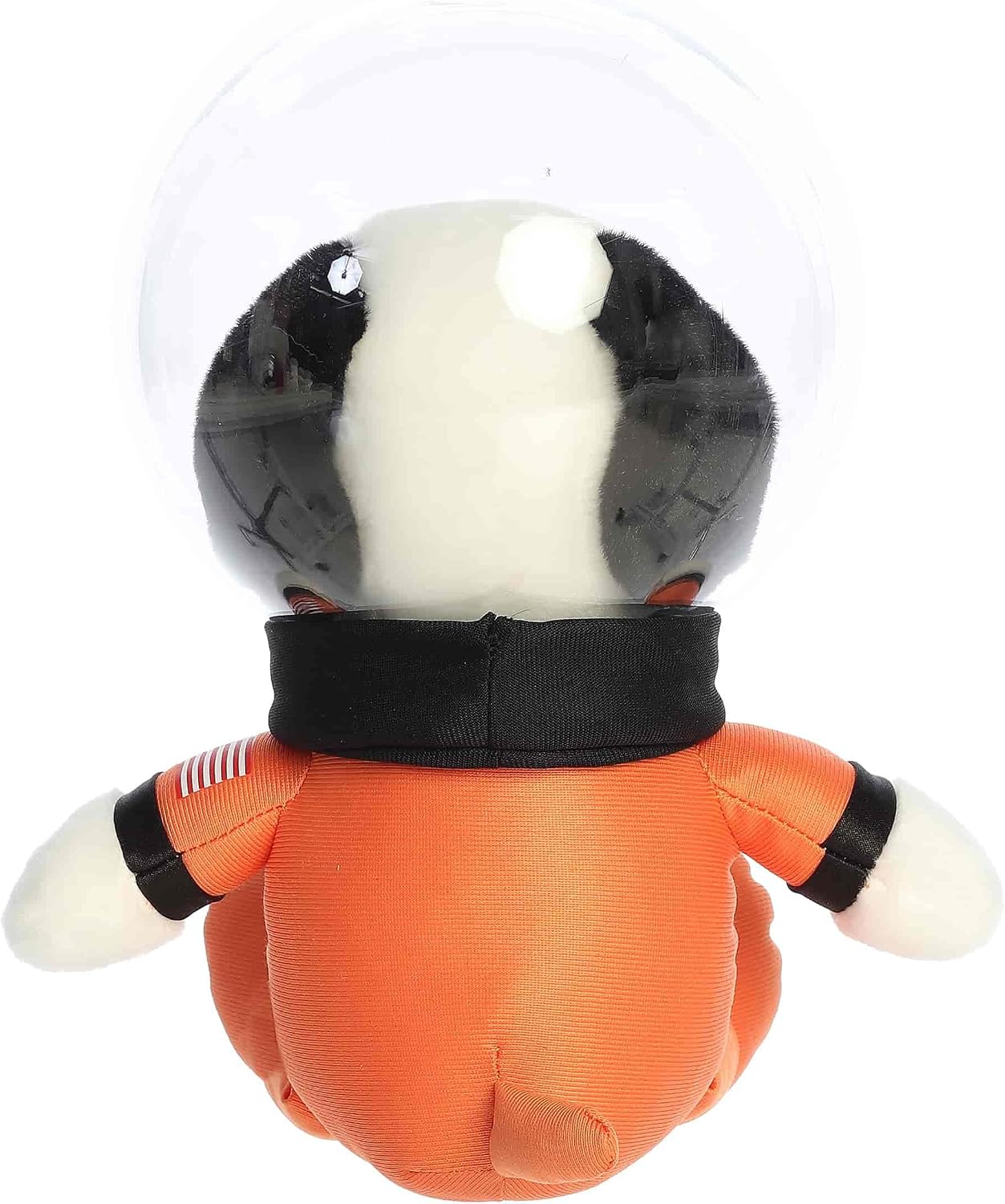 Aurora® Adorable Peanuts® Space Suit Snoopy with Helmet Stuffed Animal - Officially Licensed Toys for All Snoopy Fans - Nostalgic Gift for Adults and Birthday Celebrations - Orange 10 Inches