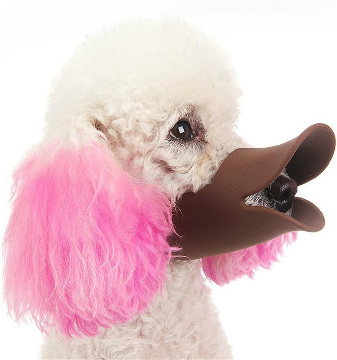 Amazon Happy Child ペット用マスク アヒル口の形マスク 犬用無駄吠え 拾い食い 噛みつき しつけ 家具破壊防止 キズ舐め止め 口輪 小型 中型犬 大型犬 ｌ ブラウン Happy Child マズル 口輪 通販
