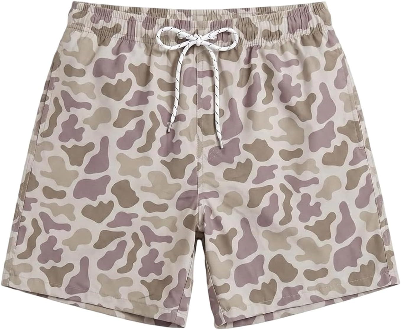 Generisch Printed Casual Shorts for Everyday Comfort Style - Lightweight Summer Knit Design with Comfortable Fit for Men