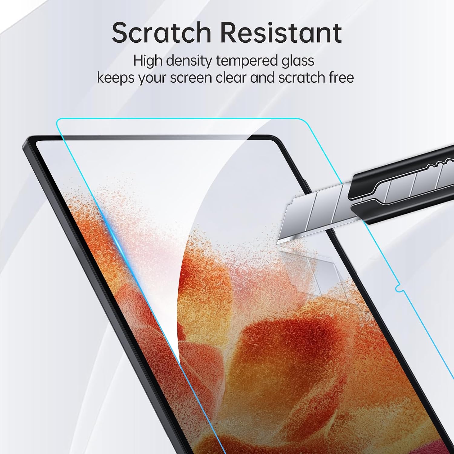 2Ps for TABWEET 2020 25 Android 15 Tablet Tempered Glass Screen Protector image 4