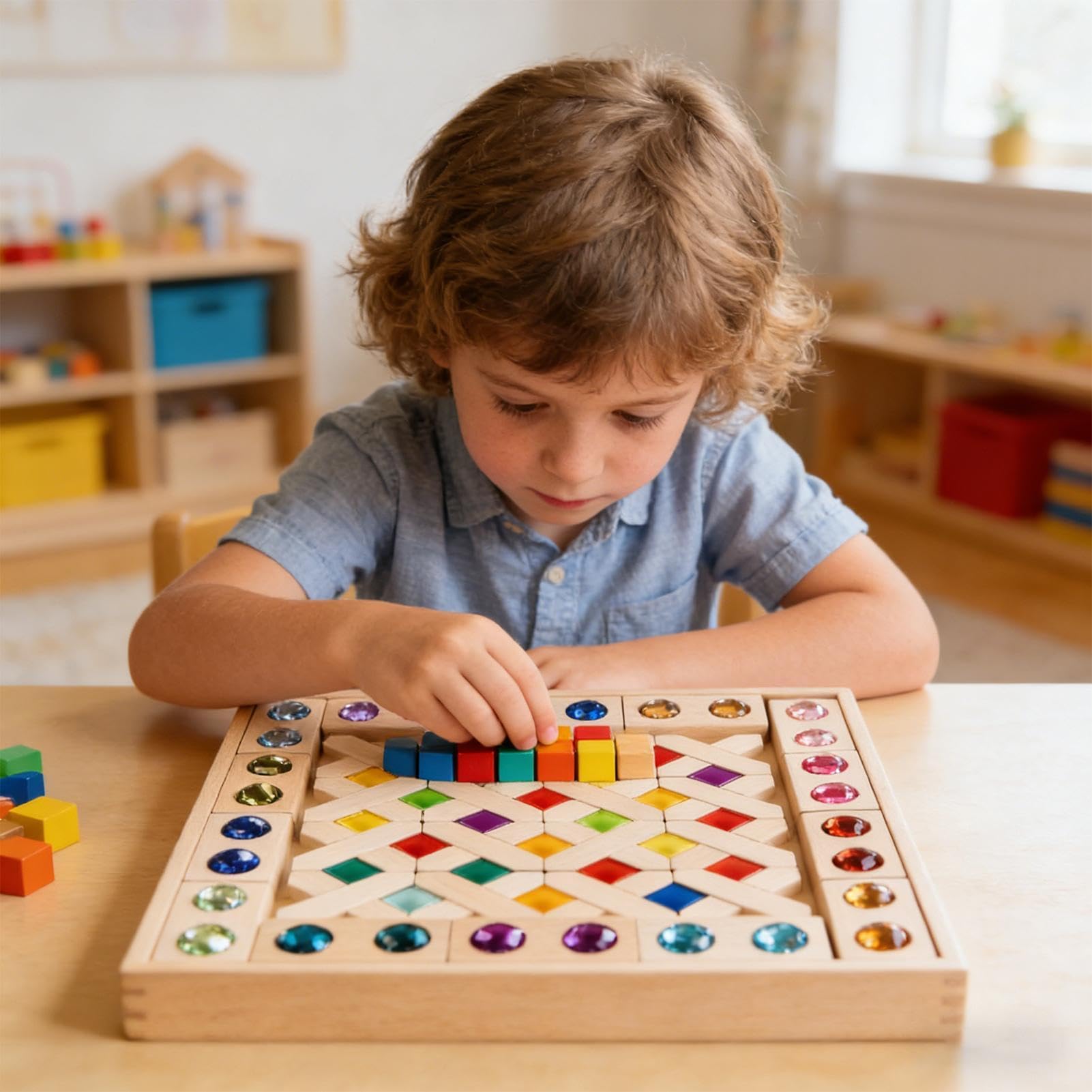 da Costruzione Giocattoli per lo Sviluppo Precoce | Giocattolo Blocco Educativo per Casa, Scuola, Aula, Feste, Cameretta, Bambini, Ragazzi, Viaggio, Serate in Famiglia, Vacanze