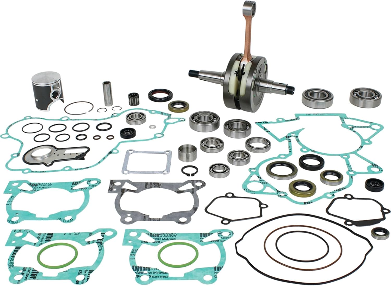 Complete Engine Rebuild Kits WR00044 Compatible With/Replacement For Polaris RZR 4 900 XP 2012, RZR 900 XP 2011, RZR 900 XP, INTL 2012