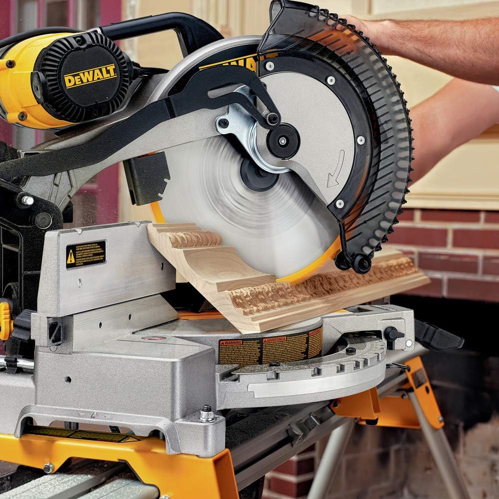 DEWALT 12-Inch Compound Miter Saw Double-Bevel, 15-Amp (DW716)