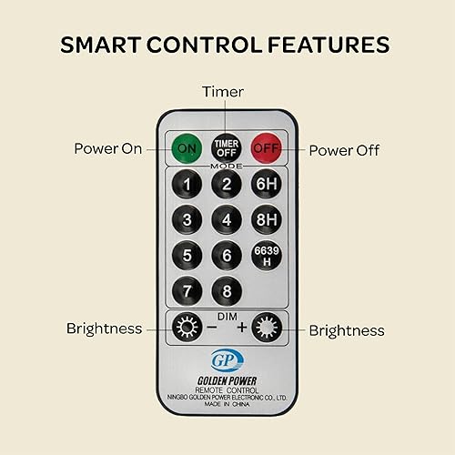 Miniatura 5 de SEWANTA 500 luces LED de Navidad blanco cálido Cadena de luces de 200 pies para exteriores, con 8 modos, temporizador, regulable, para uso en