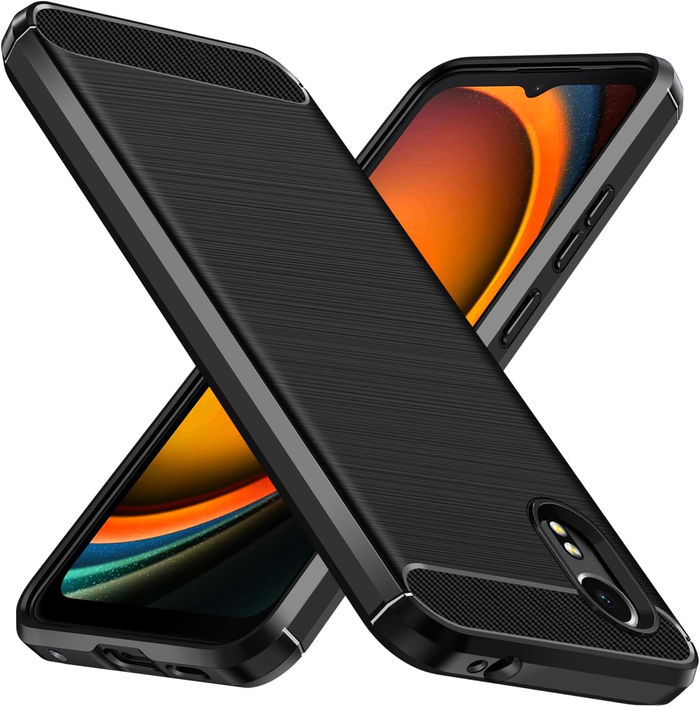Ivoler Silikon Hülle Für Oneplus 7T | Militärischer Schutz, Stoßfest, Schlank, Karbon-Design