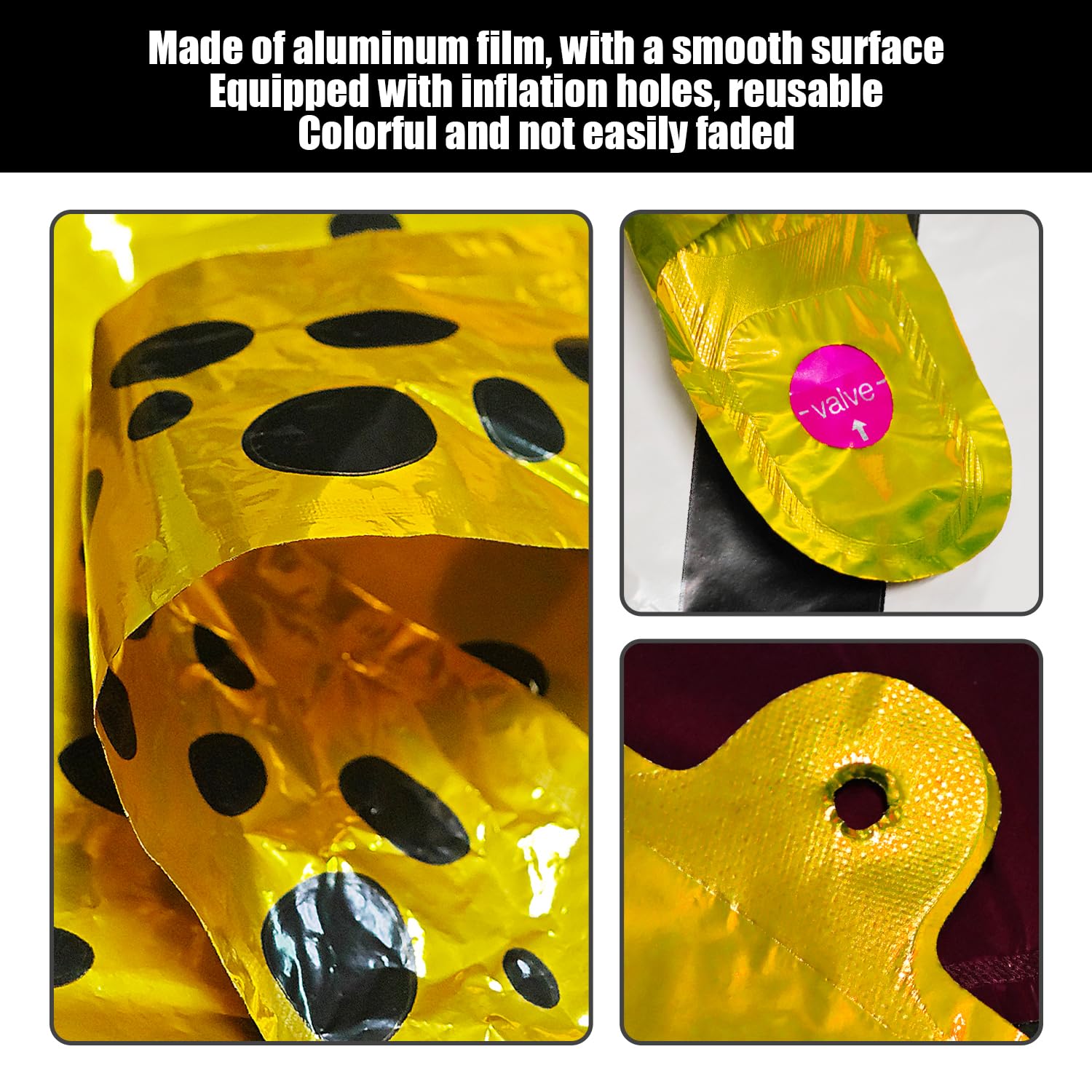 7 Pieces Of Jungle Animal Aluminum Film Balloons And 1 Piece Of Pulling Flag, Cartoon Animal Decorations, Party Decorations - Image 3