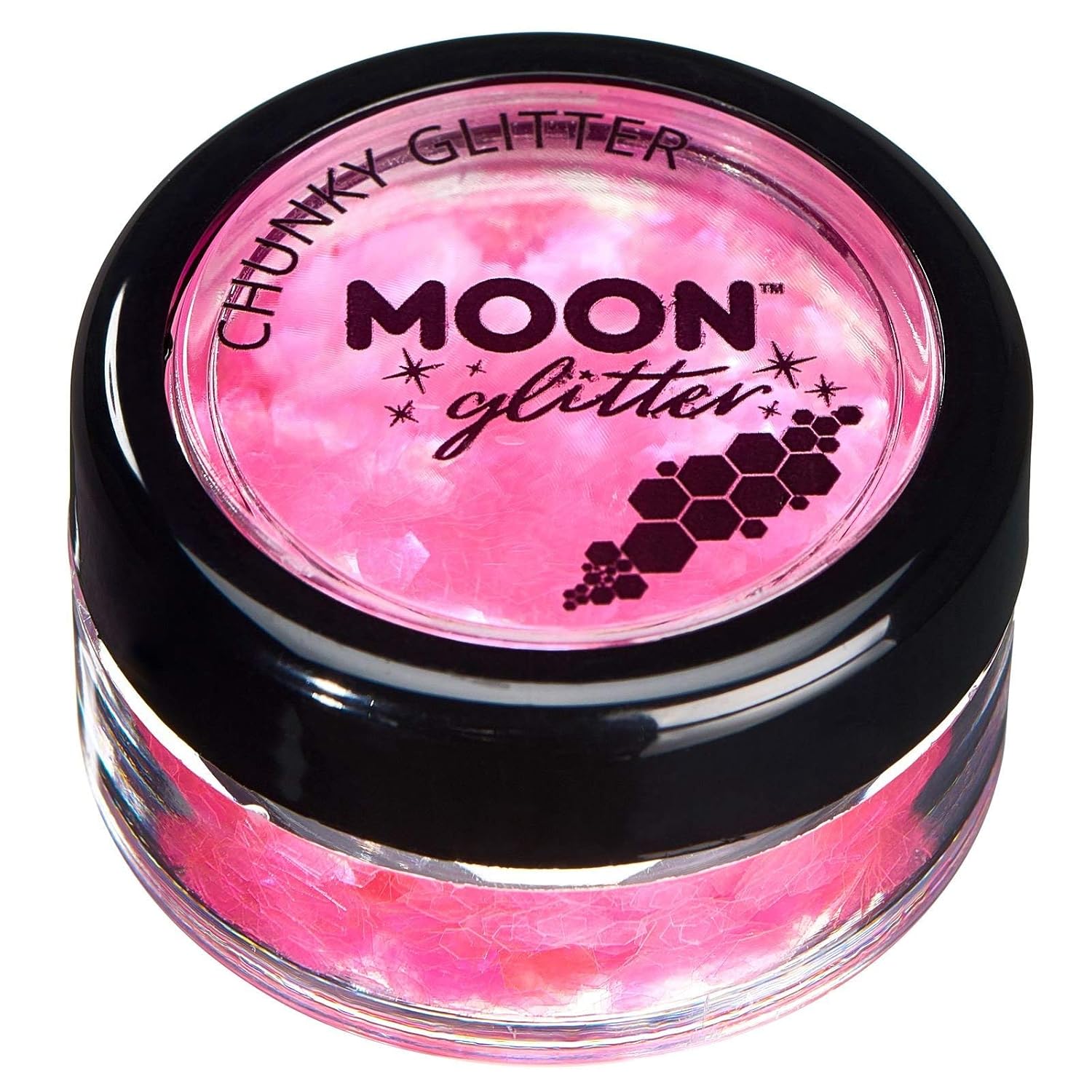 Moon Glitter Iridescent Piece Glitter   100% Cosmetic Glitter for Face Body Nails Hair and Lips   3 g