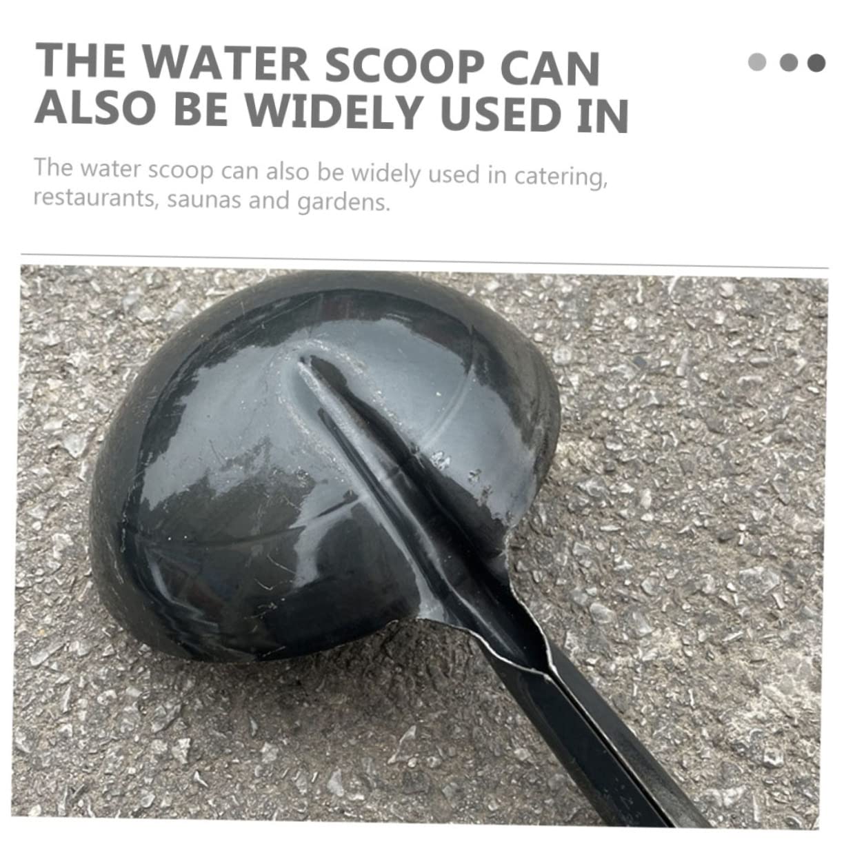 Ciieeo Évier De Camping Portable Louche À Eau De Cuisine Louche À Eau Avec Poignée Pelle À Eau Réutilisable