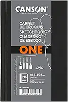 Sketchbook A6 100g/m², Canson, ArTBook One, 98 Folhas