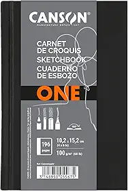 Sketchbook A6 100g/m², Canson, ArTBook One, 98 Folhas