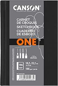 Sketchbook A6 100g/m², Canson, ArTBook One, 98 Folhas