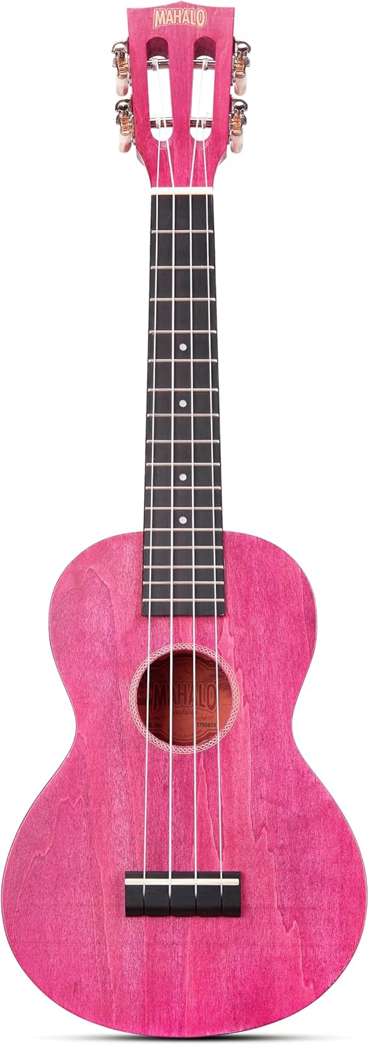 Mahalo ML2CR Island Series Concert Ukulele, Cherry Red