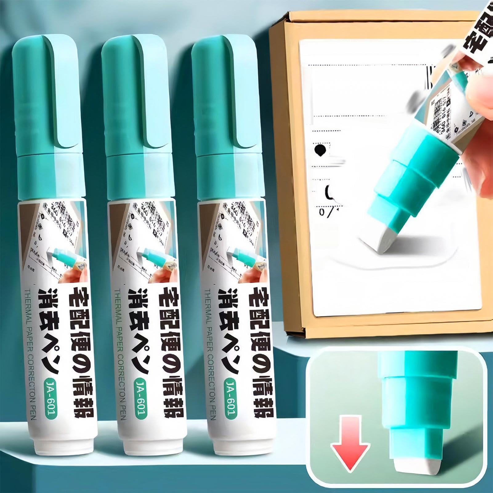 Borrador de papel térmico 8 mm portátil para oficina escuela hogar