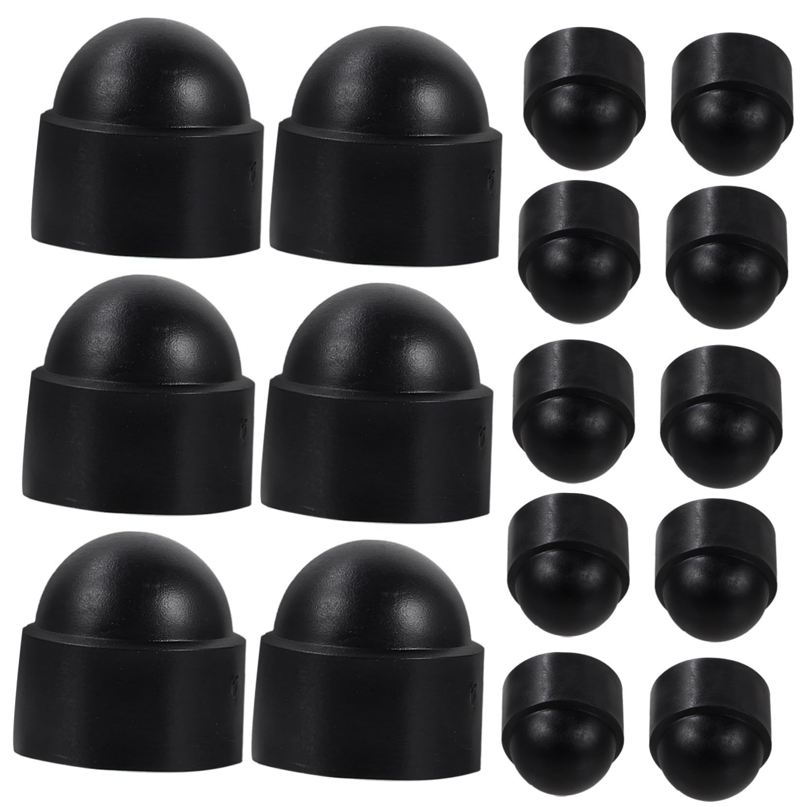 20pcs Screw Protectors Screw Caps Nut Protective Covers Bolt Ends Caps Dome Bolt Caps Protective Caps for Bolts Dome End Caps Screws Covers End Caps Assortment Kit Screw Covers