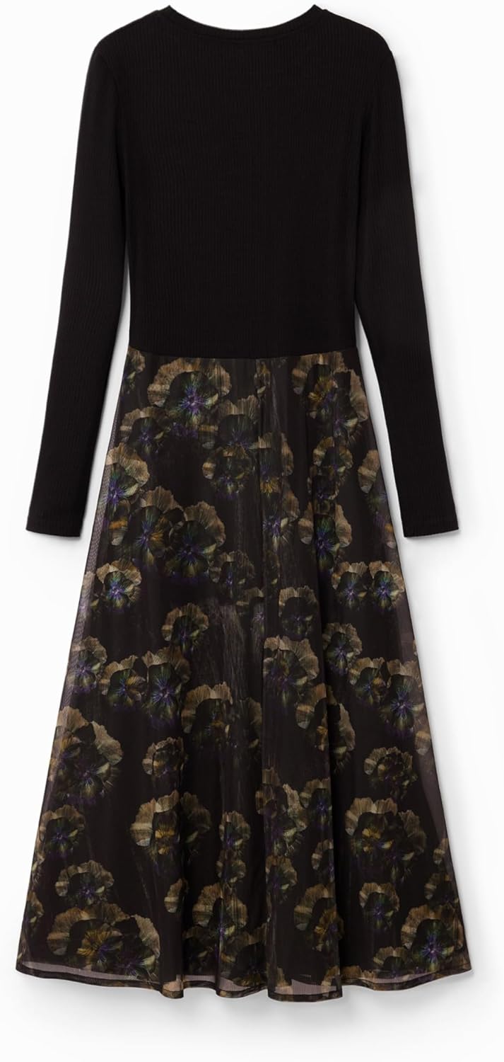 Desigual Women's Midi Dress Combined M. Christian Lacroix - Image 4