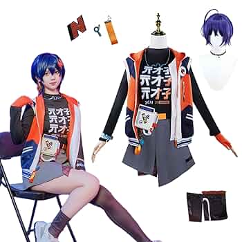 Amazon.co.jp: ウィッグ追加可 アキラ リン コスプレ衣装セット