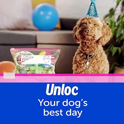 Miniatura 7 de Ziploc Bolsas deslizantes de almacenamiento de alimentos de cuarto de galón, tecnología Power Shield para mayor durabilidad, 42 unidades