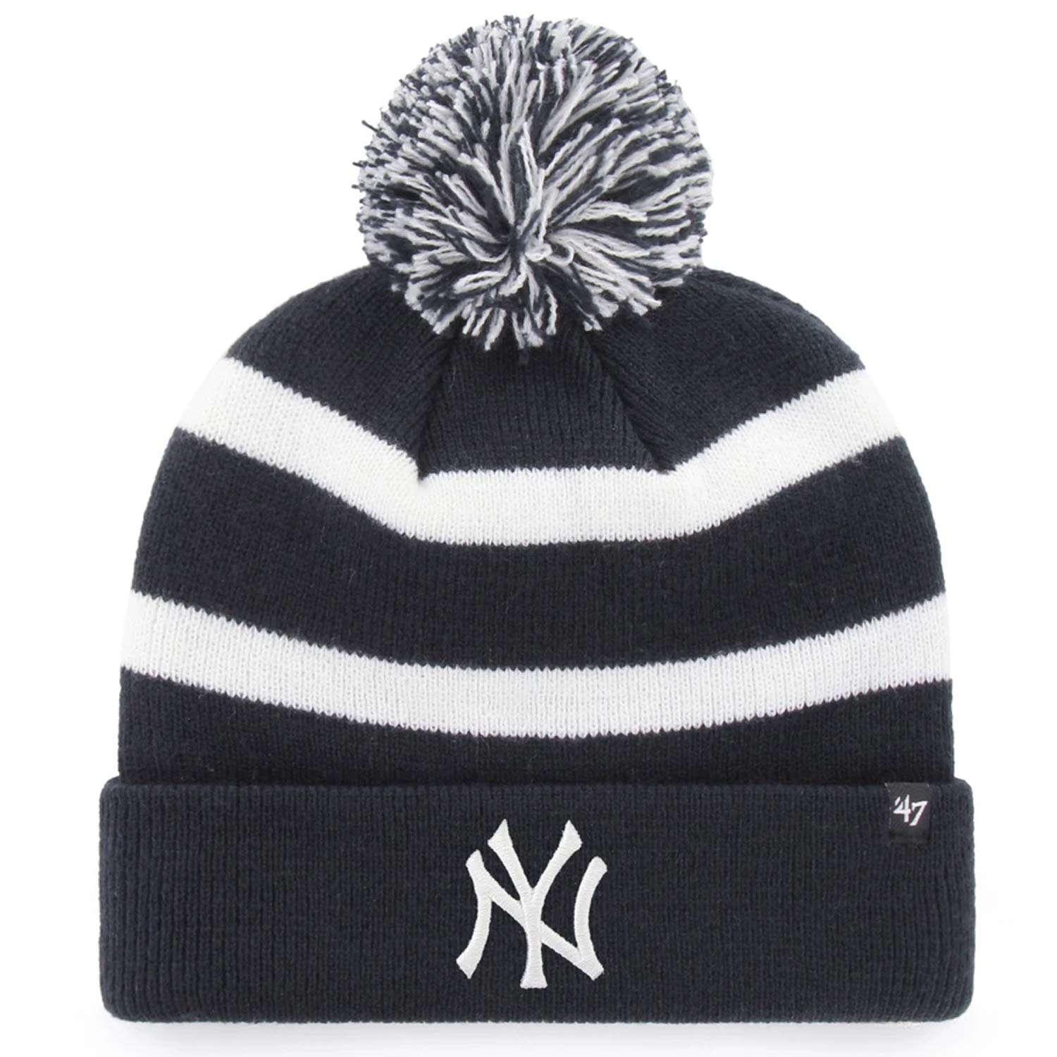 '47Men's New York Yankees MLB Breakaway Cuff Knit Beanie
