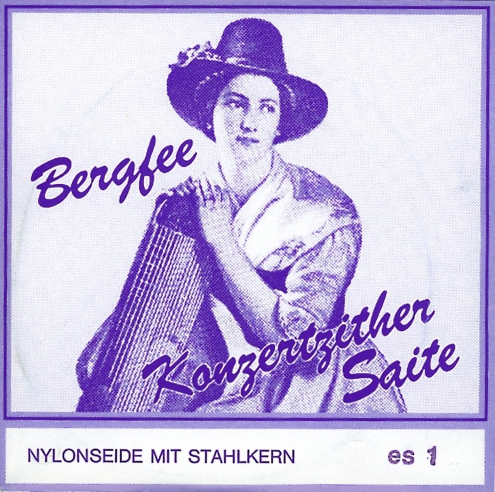 Optima Zither-Saiten Harfen-/Luftresonanz-Zither Nylon blau Satz 36saitig 1331