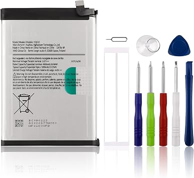 Rechargeable 0-Cycle Replacement Battery HQ610 Compatible with Nokia G42 5G TA-1581/ Nokia G400 5G TA-1448,T A-1476, TA-1530, N1530DL with Tools