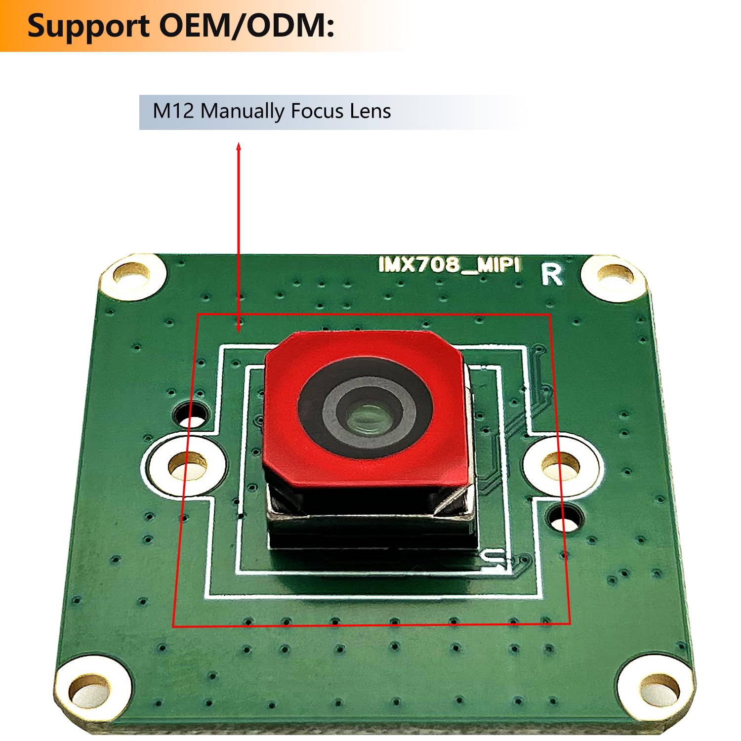 InnoMaker 12MP moduł kamery z autofokusem do Raspberry Pi, czujnik IMX708, pole widzenia 75°, HDR, kompatybilny z Pi 5,4,3,Zero,CM4 (opcje obiektywu M12/CS)