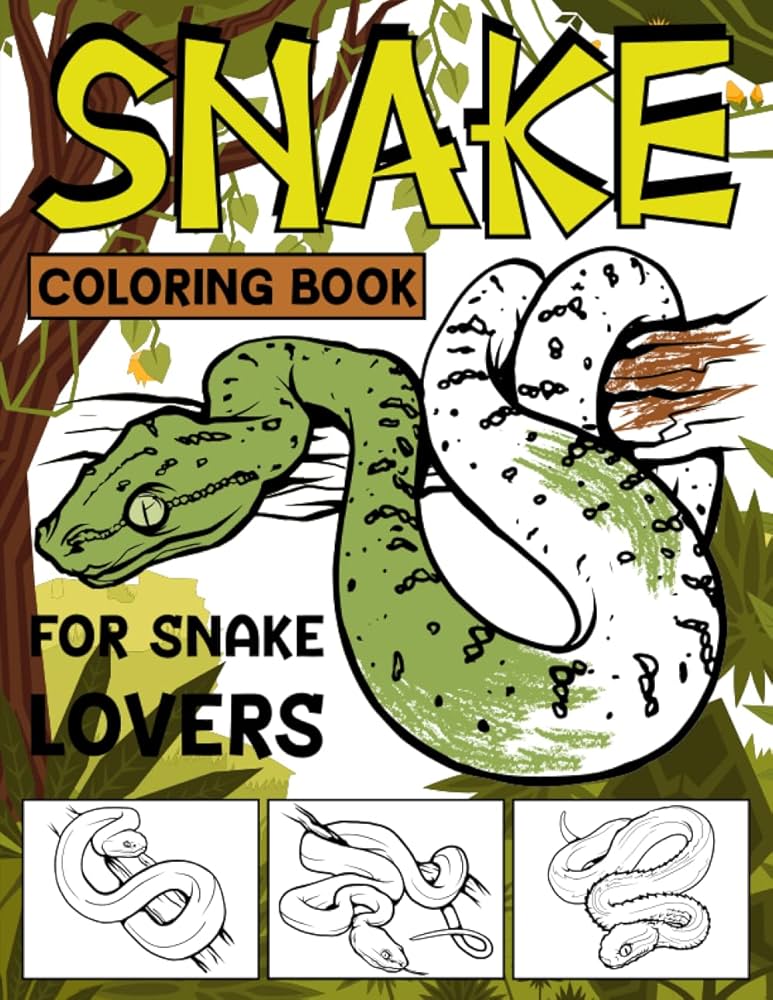 snake-coloring-book-unique-collection-of-snakes-coloring-pages-for-kids-and-adults-snake-lovers-coloring-book-artslm-aissa-9798804630783-amazon-com-books for Free Printable Pictures Of Snakes Snake Coloring Book: Unique Collection Of Snakes Coloring Pages For Kids And Adults (Snake lovers Coloring Book): ArtSlm, Aissa: 9798804630783: Amazon.com: Books for Free Printable Pictures Of Snakes