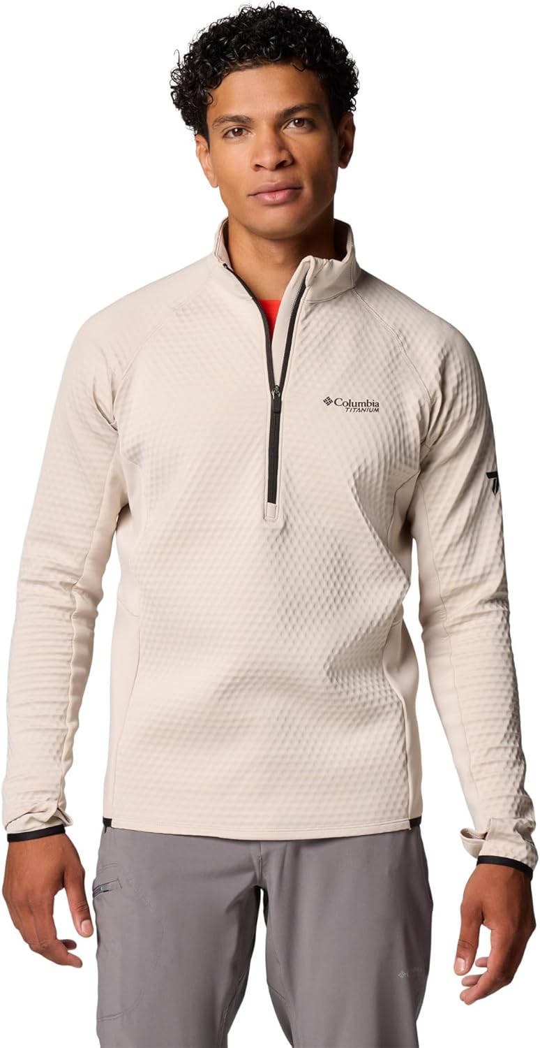 Columbia Men's Crystal Leaf Omni-heat Helix Half Zip